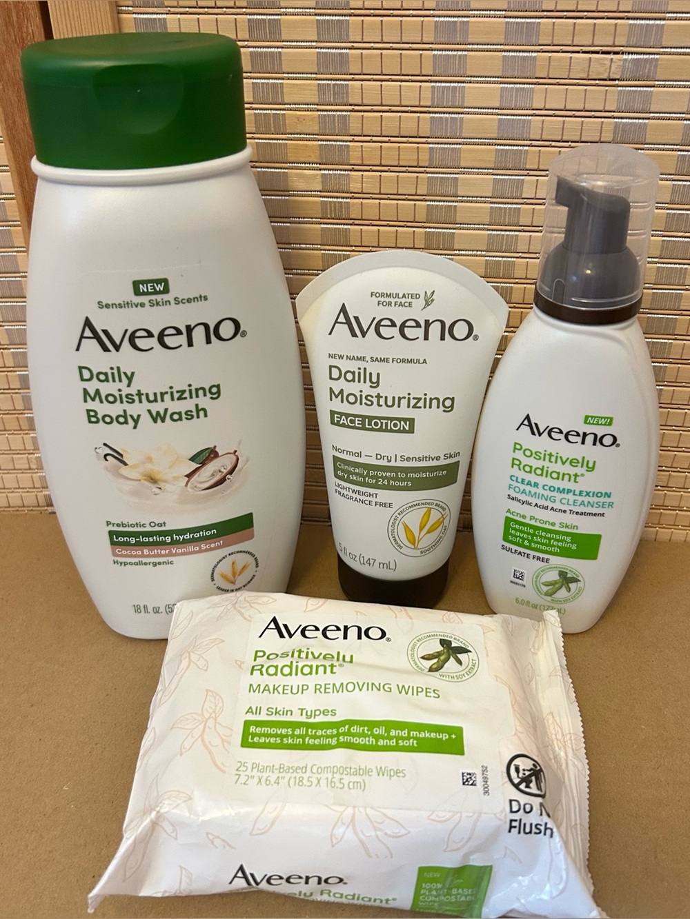 Aveeno Skin Care Bundle NEW